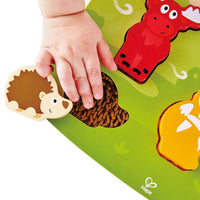 Forest Animal Tactile Puzzle Hape Lil Tulips