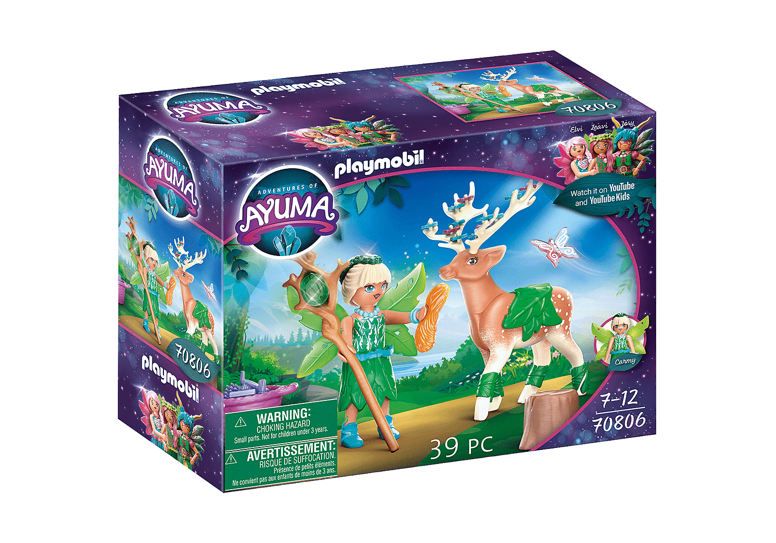 Forest Fairy with Soul Animal Playmobil Lil Tulips