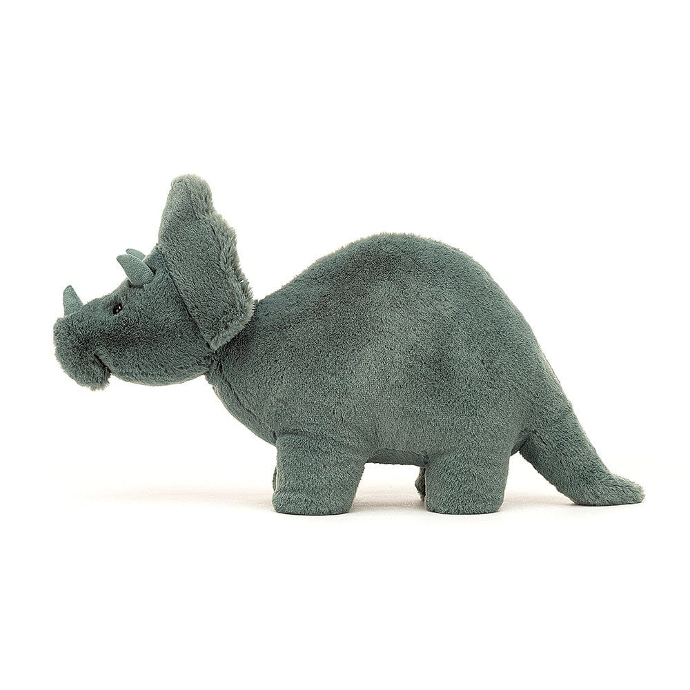 Fossilly Triceratops Mini JellyCat Lil Tulips