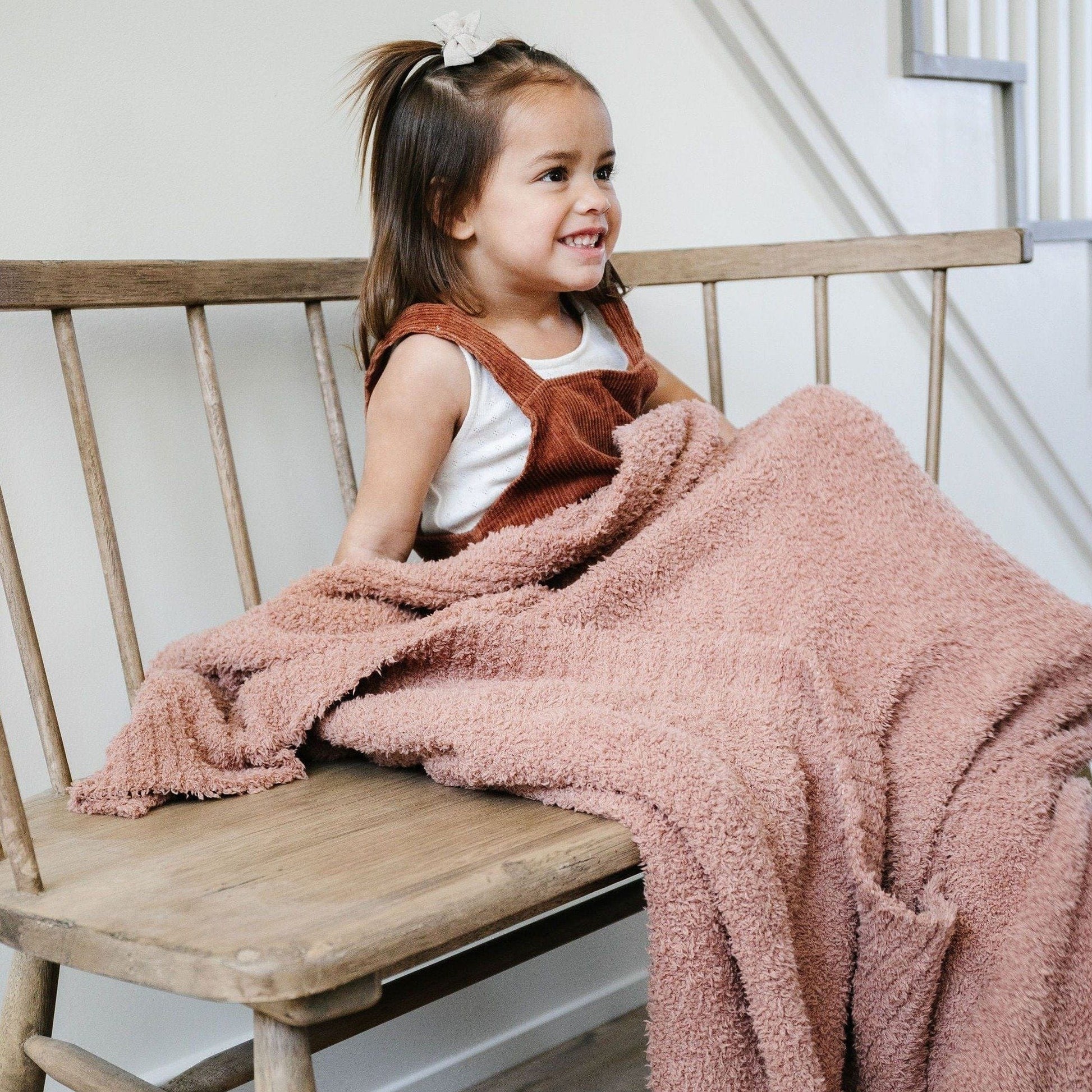 French Rose Bamboni Blanket Saranoni Lil Tulips