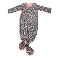 Gemini Newborn Knotted Gown Copper Pearl Lil Tulips