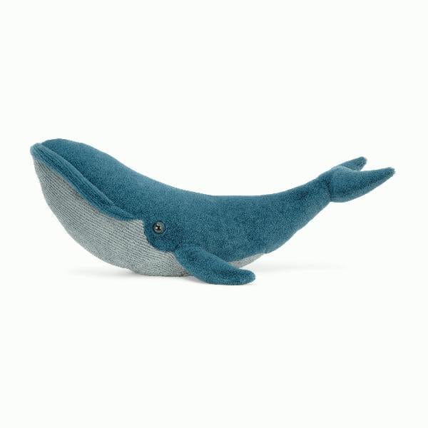Gilbert the Great Blue Whale JellyCat Stuffed Animals Lil Tulips