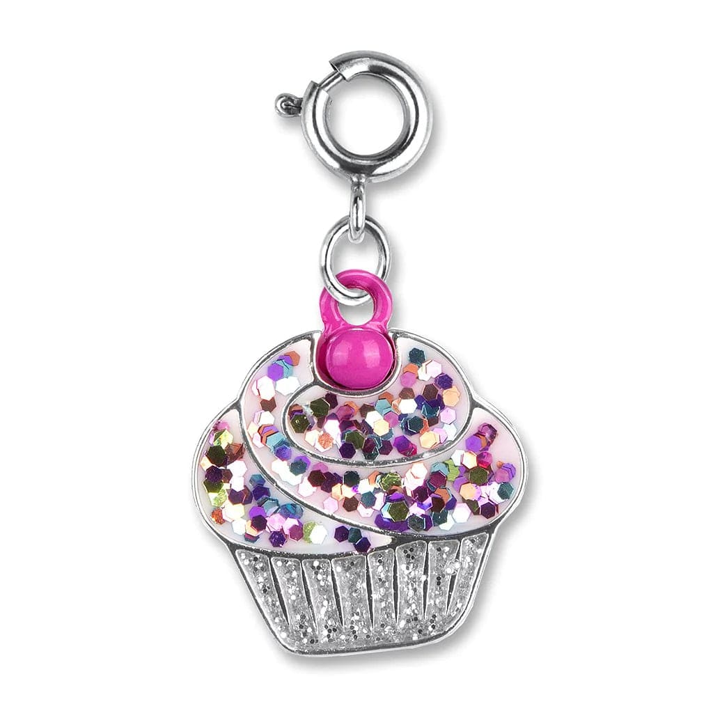 Glitter Cupcake Charm Charm It! Bracelets Lil Tulips