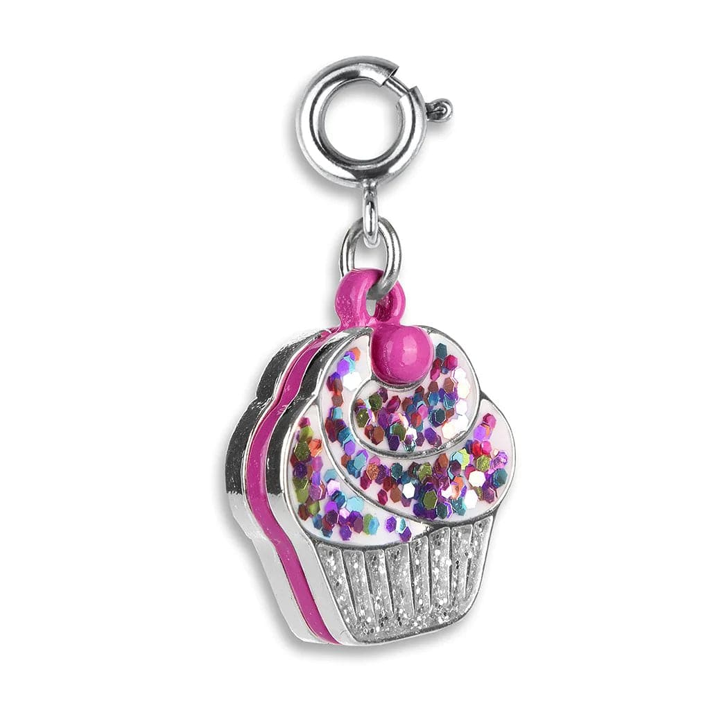Glitter Cupcake Charm Charm It! Bracelets Lil Tulips