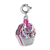 Glitter Cupcake Charm Charm It! Bracelets Lil Tulips