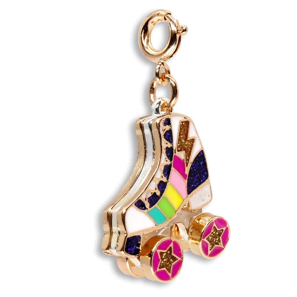 Gold Rollerskate Charm Charm It! Bracelets Lil Tulips