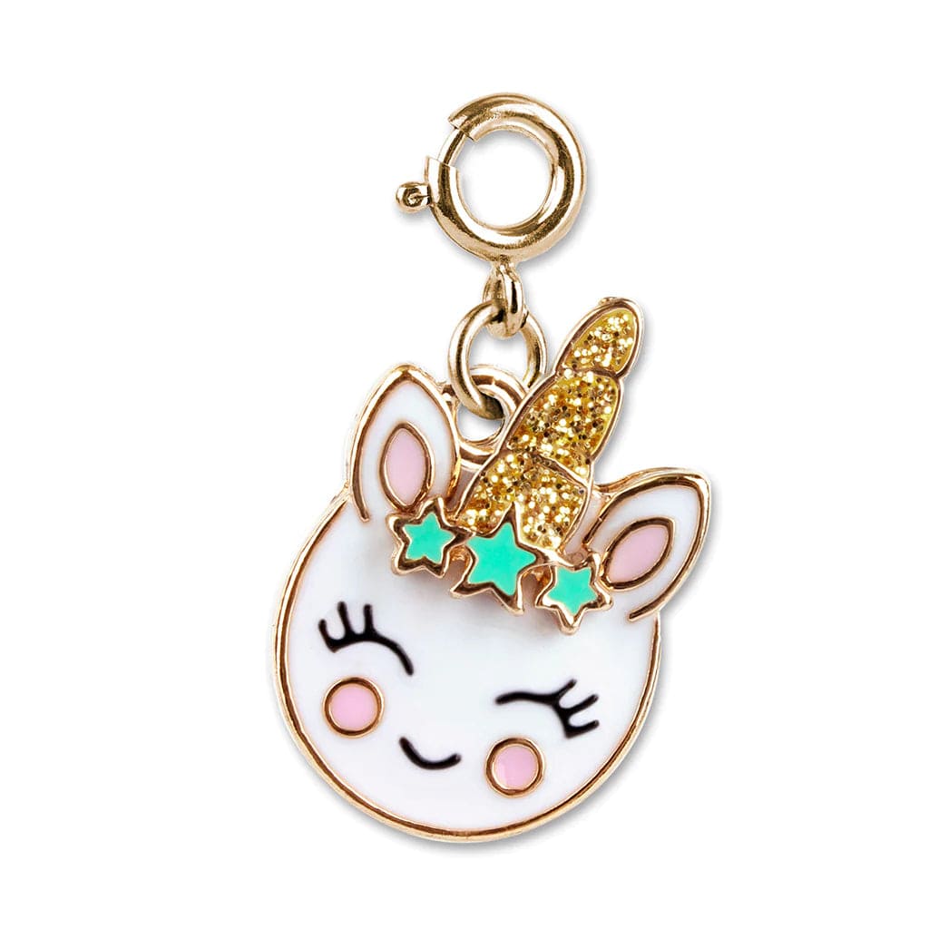 Gold Unicorn Smiley Charm Charm It! Bracelets Lil Tulips