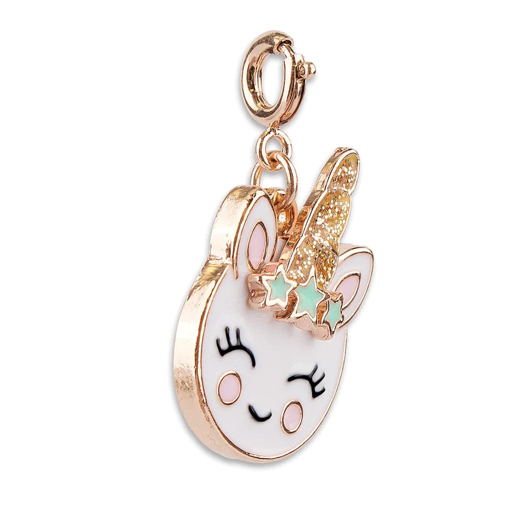 Gold Unicorn Smiley Charm Charm It! Bracelets Lil Tulips