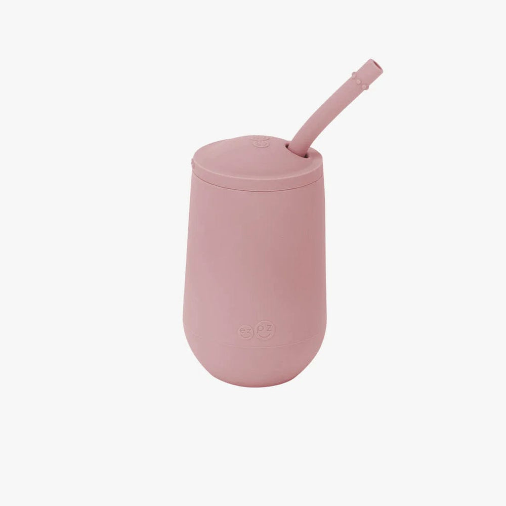 Happy Cup + Straw System - Blush Ezpz Lil Tulips