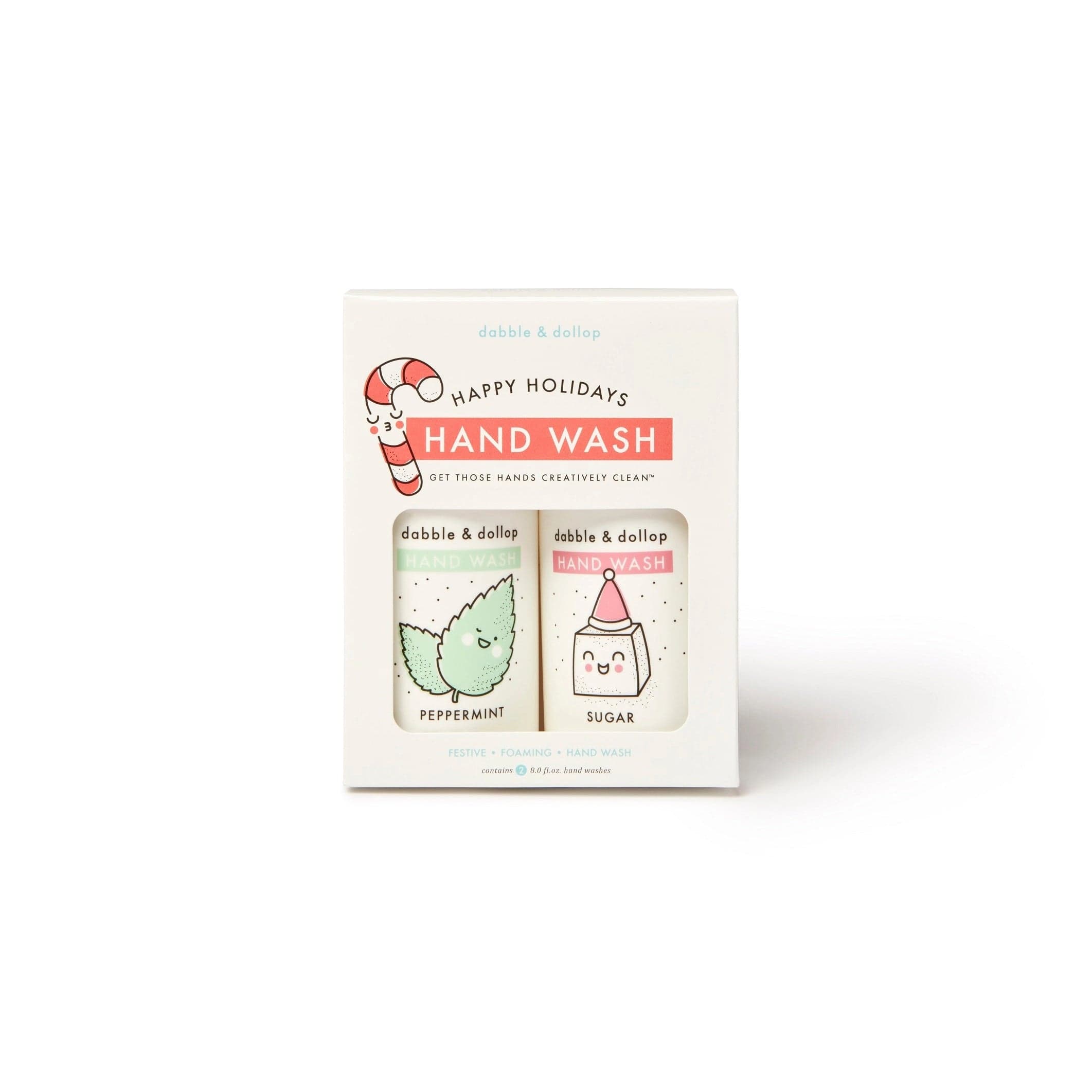 Happy Holidays Handwash Kit Dabble & Dollop Lil Tulips