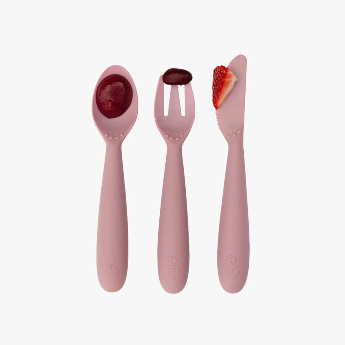 Happy Utensils - Blush Ezpz Lil Tulips