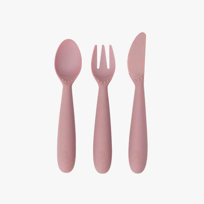 Happy Utensils - Blush Ezpz Lil Tulips