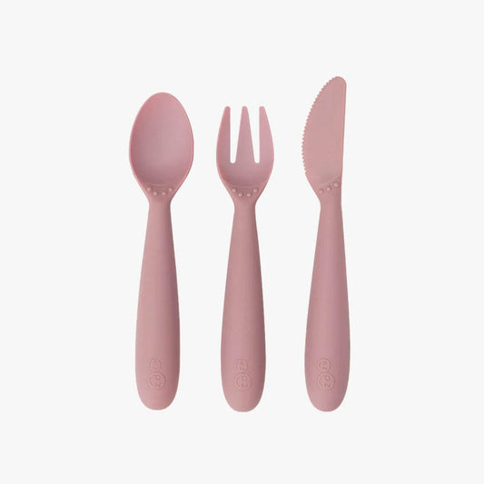 Happy Utensils - Blush Ezpz Lil Tulips