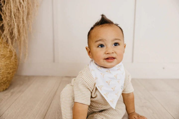 Haven Baby Bandana Bibs Copper Pearl Lil Tulips