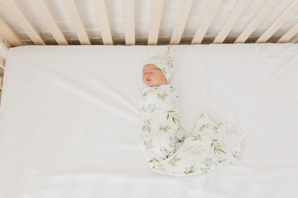 Haven Knit Swaddle Blanket Copper Pearl Lil Tulips