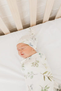 Haven Knit Swaddle Blanket Copper Pearl Lil Tulips