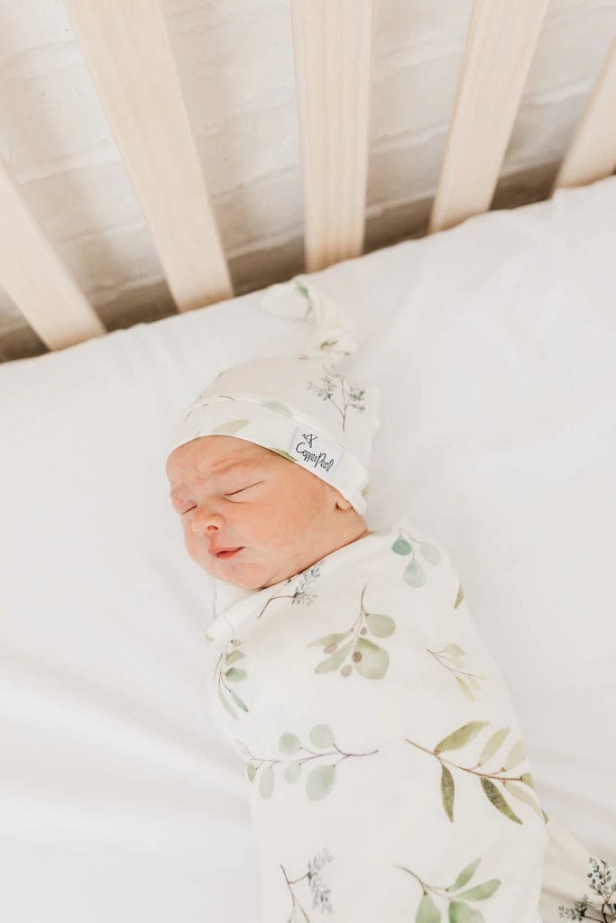 Haven Knit Swaddle Blanket Copper Pearl Lil Tulips