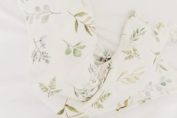 Haven Knit Swaddle Blanket Copper Pearl Lil Tulips