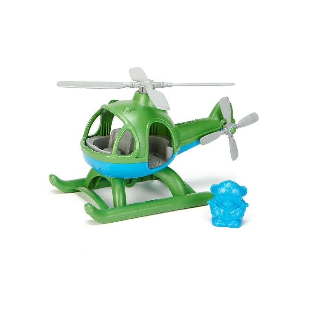 Helicopter Green Top Green Toys Lil Tulips