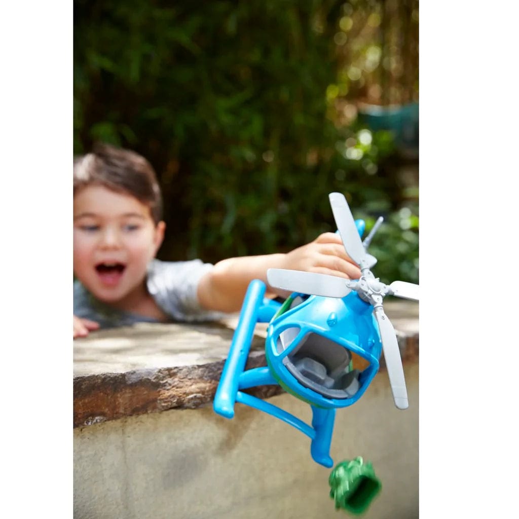 Helicopter Green Toys Lil Tulips