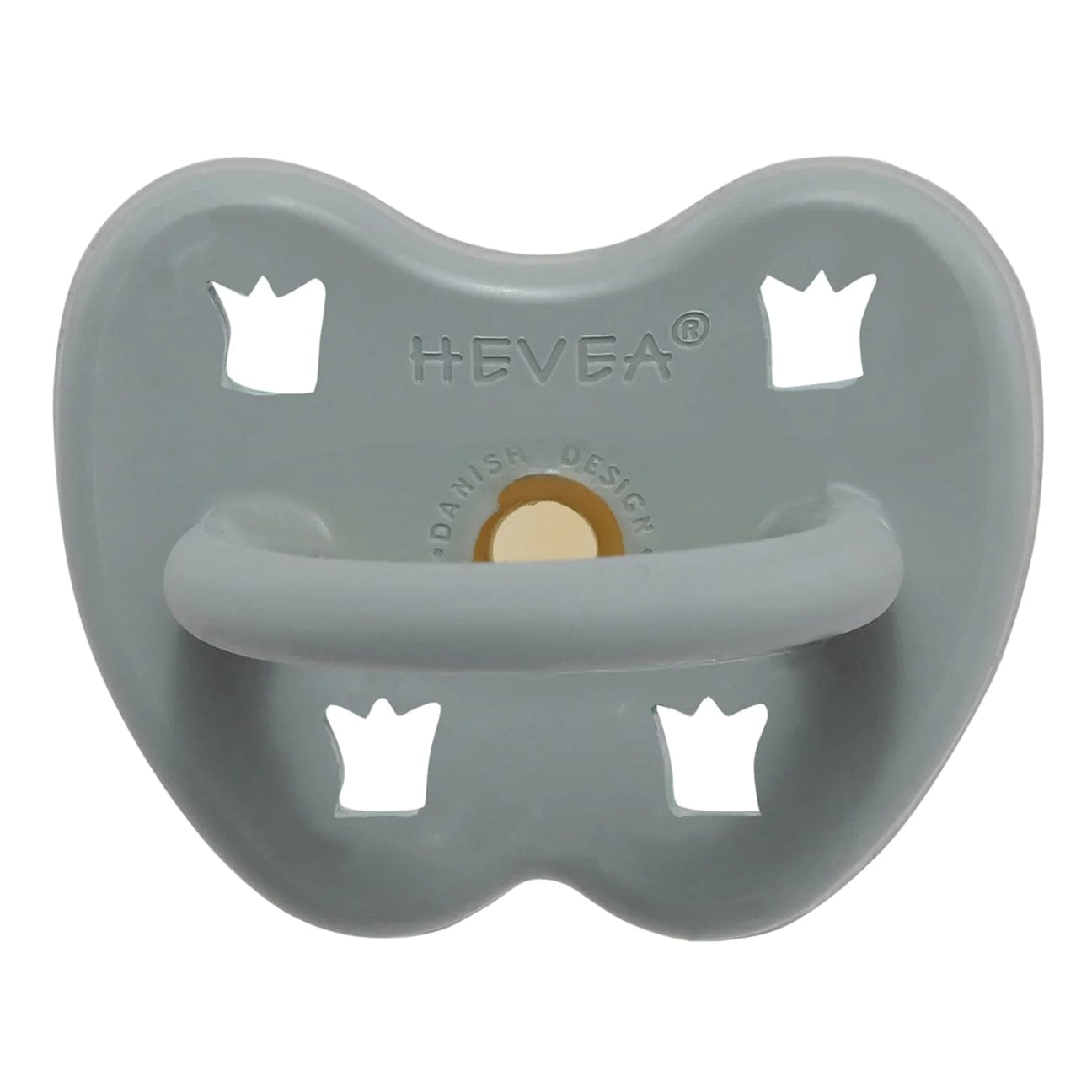 Hevea Pacifier Gorgeous Grey Round 3-36 months Hevea Pacifiers & Teethers Lil Tulips
