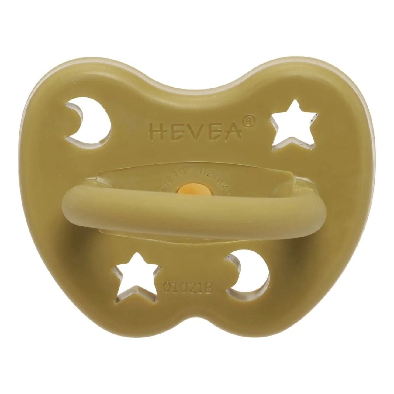 Hevea Pacifier Round Olive 3-36 months Hevea Pacifiers & Teethers Lil Tulips