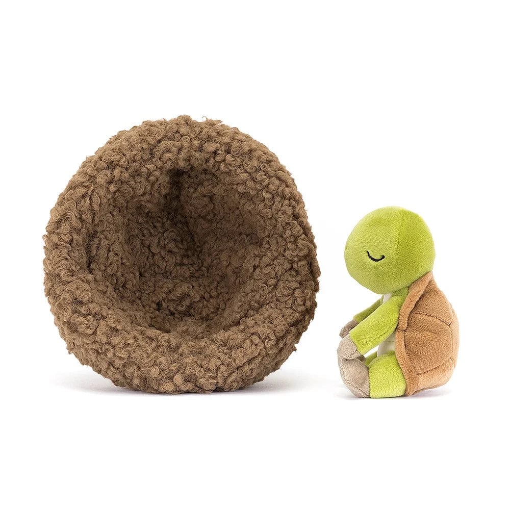 Hibernating Tortoise JellyCat Stuffed Animals Lil Tulips
