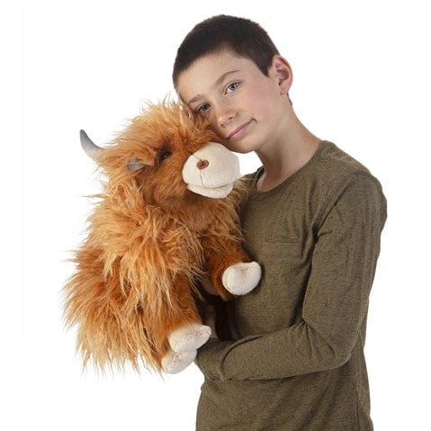 Highland Cow Puppet Folkmanis Puppets Folkmanis Puppets Lil Tulips