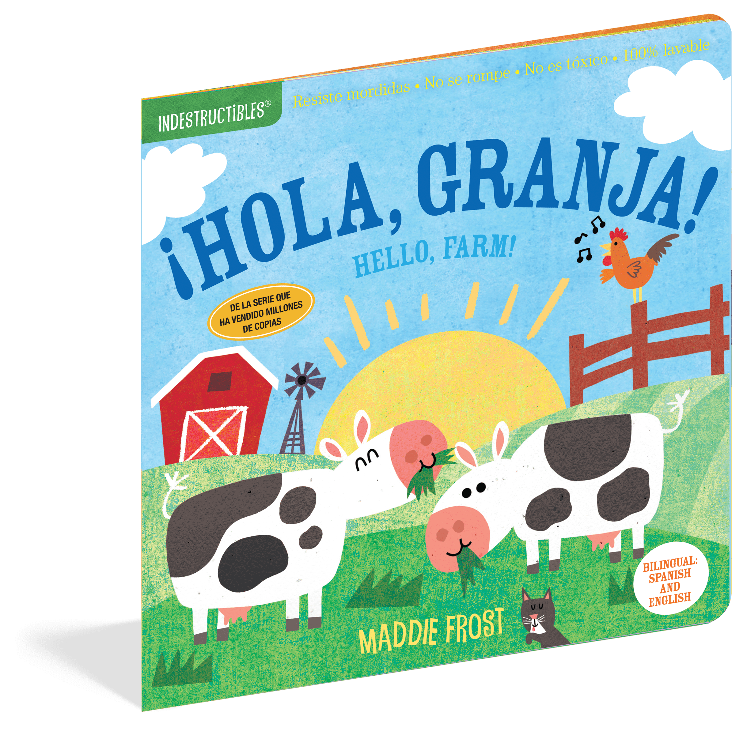 ¡Hola, granja! / Hello, Farm! Indestructibles Lil Tulips