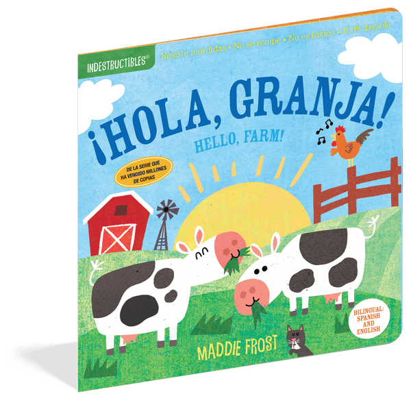 ¡Hola, granja! / Hello, Farm! Indestructibles Lil Tulips