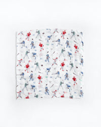 Home Run Deluxe Muslin Swaddle Blanket Little Unicorn Lil Tulips