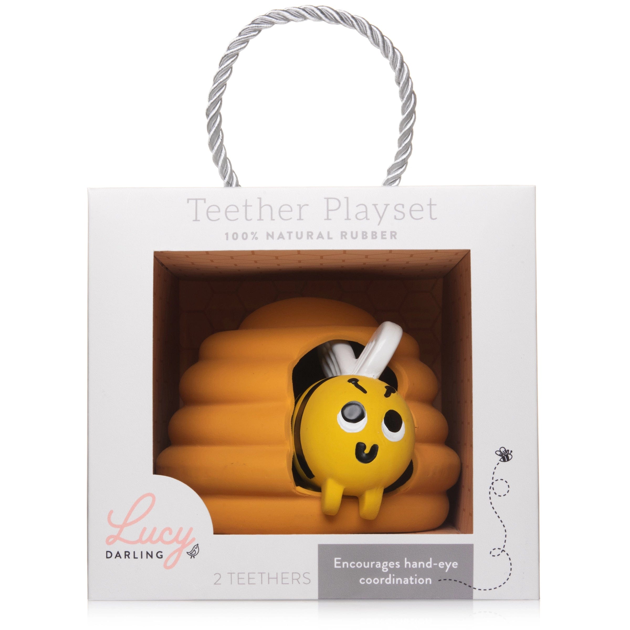 Honey Bee Teether Toy Lucy Darling Lil Tulips