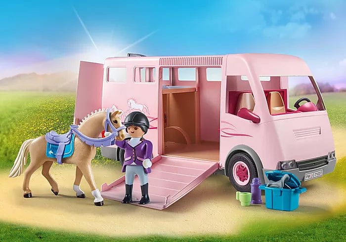 Horse Transporter with Trainer 71237 Playmobil Toys Lil Tulips