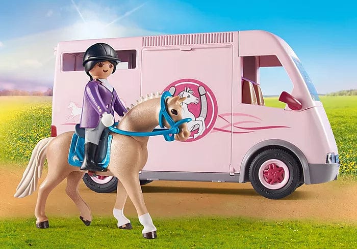 Horse Transporter with Trainer 71237 Playmobil Toys Lil Tulips