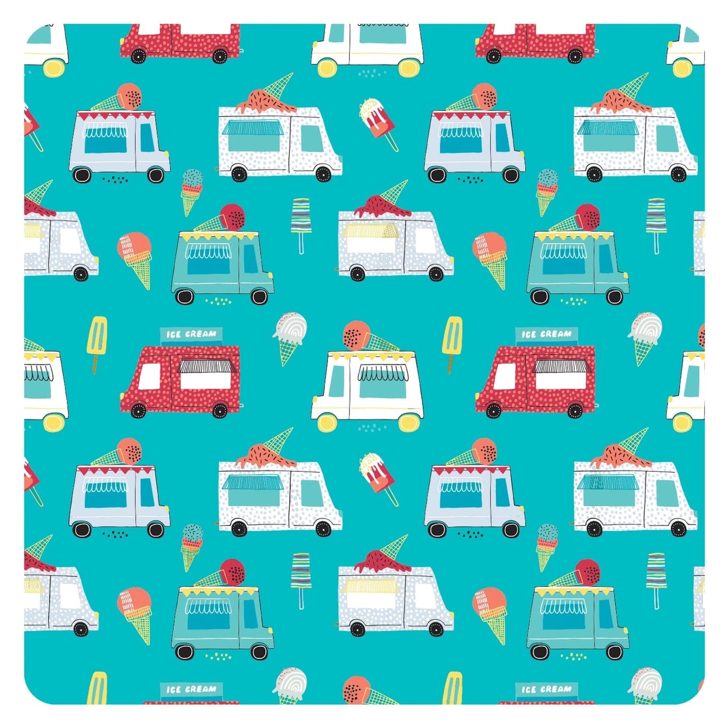 Ice Cream Truck Bapron BapronBaby Lil Tulips