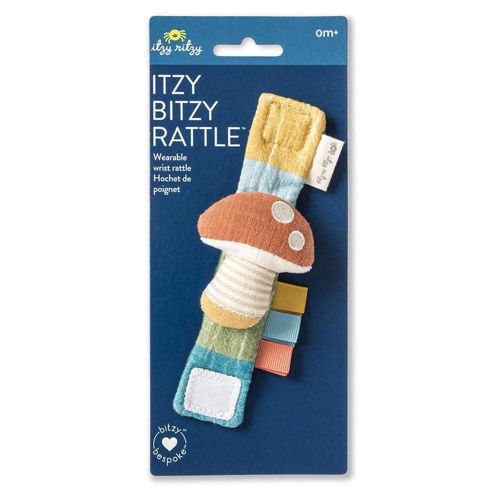 Itzy Bitzy Wrist Rattle Mushroom Itzy Ritzy Lil Tulips