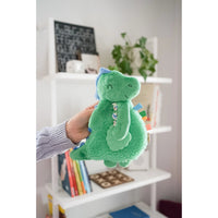 James the Dino Itzy Friends Itzy Lovey™ Plush with Silicone Teether Toy Itzy Ritzy Lil Tulips