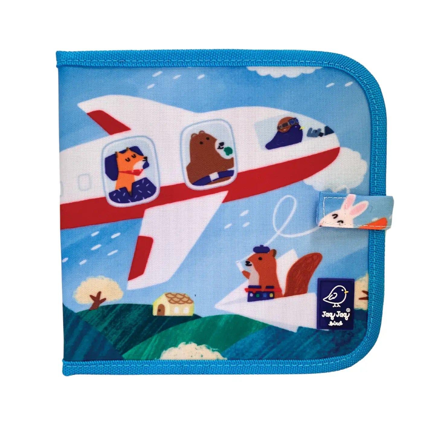 Jaq Jaq & Friends Erasable Book - Airplanes Jaq Jaq Bird Lil Tulips