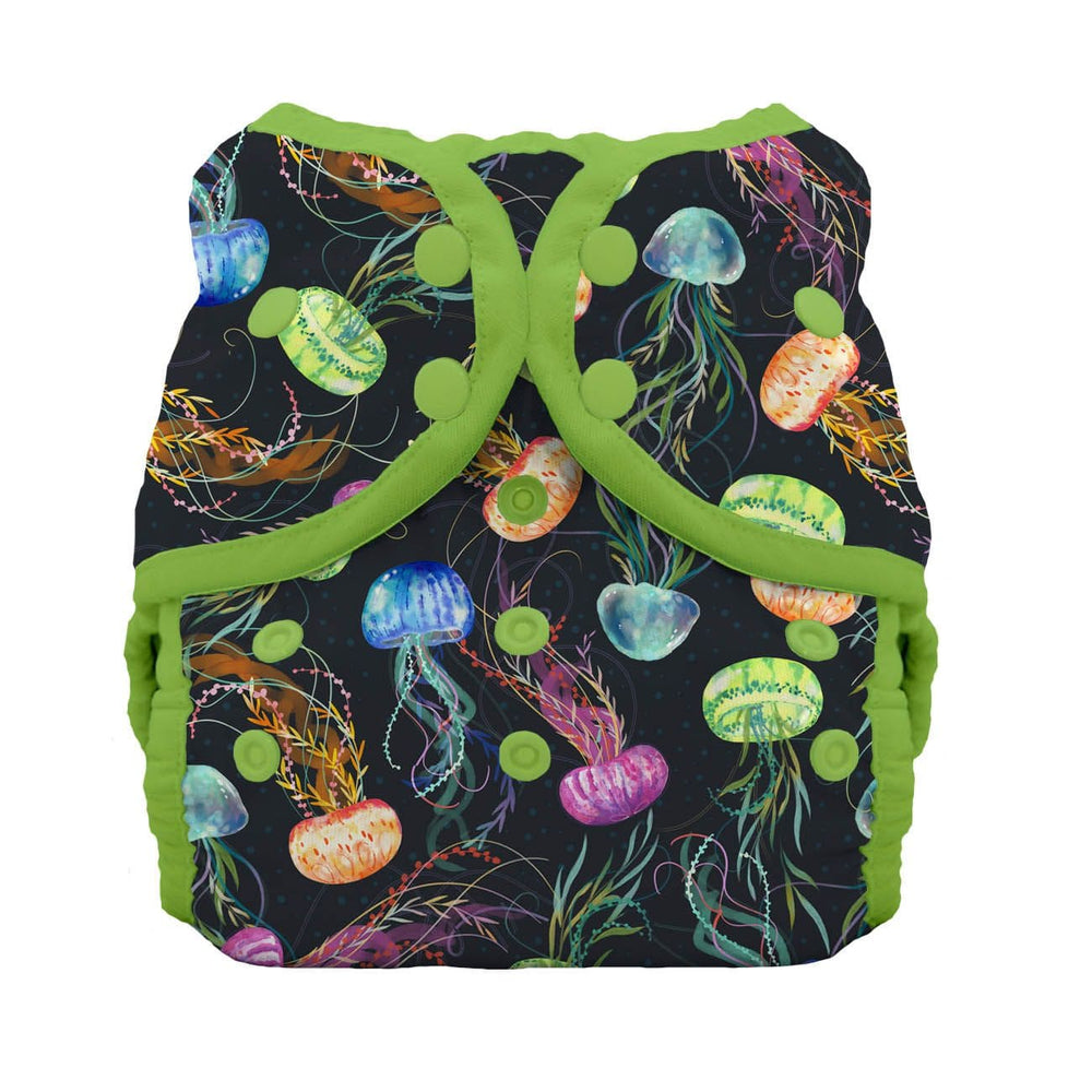Jellyfish Swim Diaper Size 2 Thirsties Lil Tulips