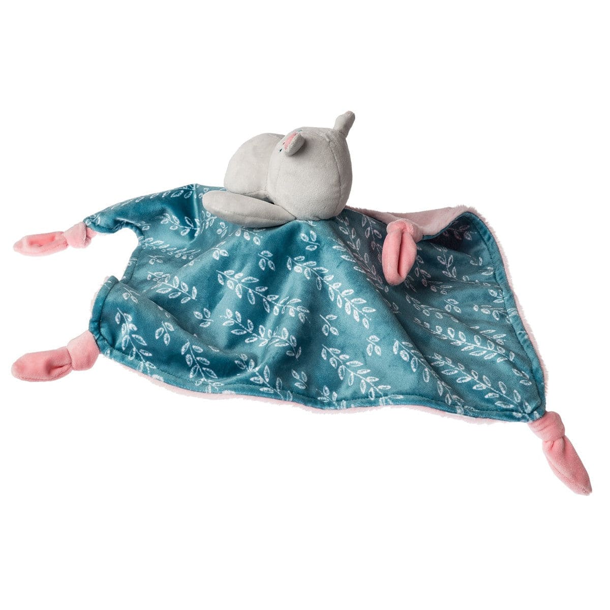 Jewel Hippo Character Blanket Mary Meyer Lil Tulips