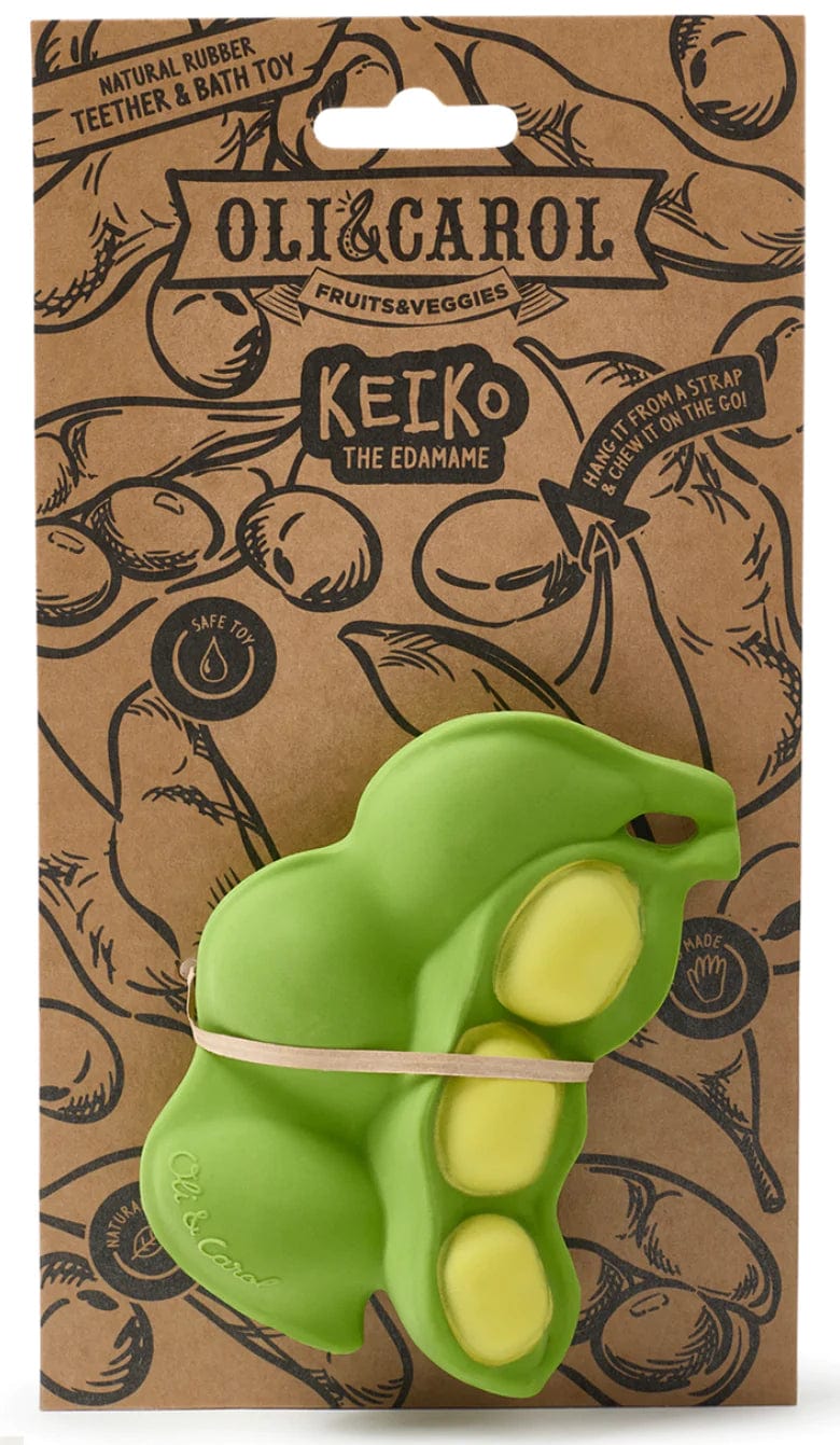 Keiko the Edamame Teether