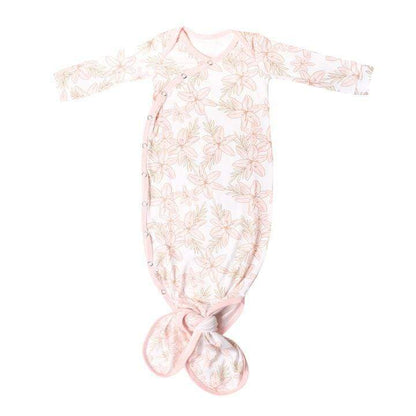 Kiana Newborn Knotted Gown Copper Pearl Lil Tulips