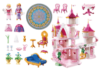 Large Princess Castle Playmobil Lil Tulips
