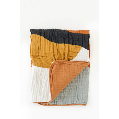 Large Sunset Throw Blanket Clementine Kids Lil Tulips