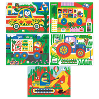 Learning about Vehicles Scratch Cards Djeco Lil Tulips