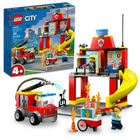 LEGO® Fire Station and Fire Truck Lego Lil Tulips