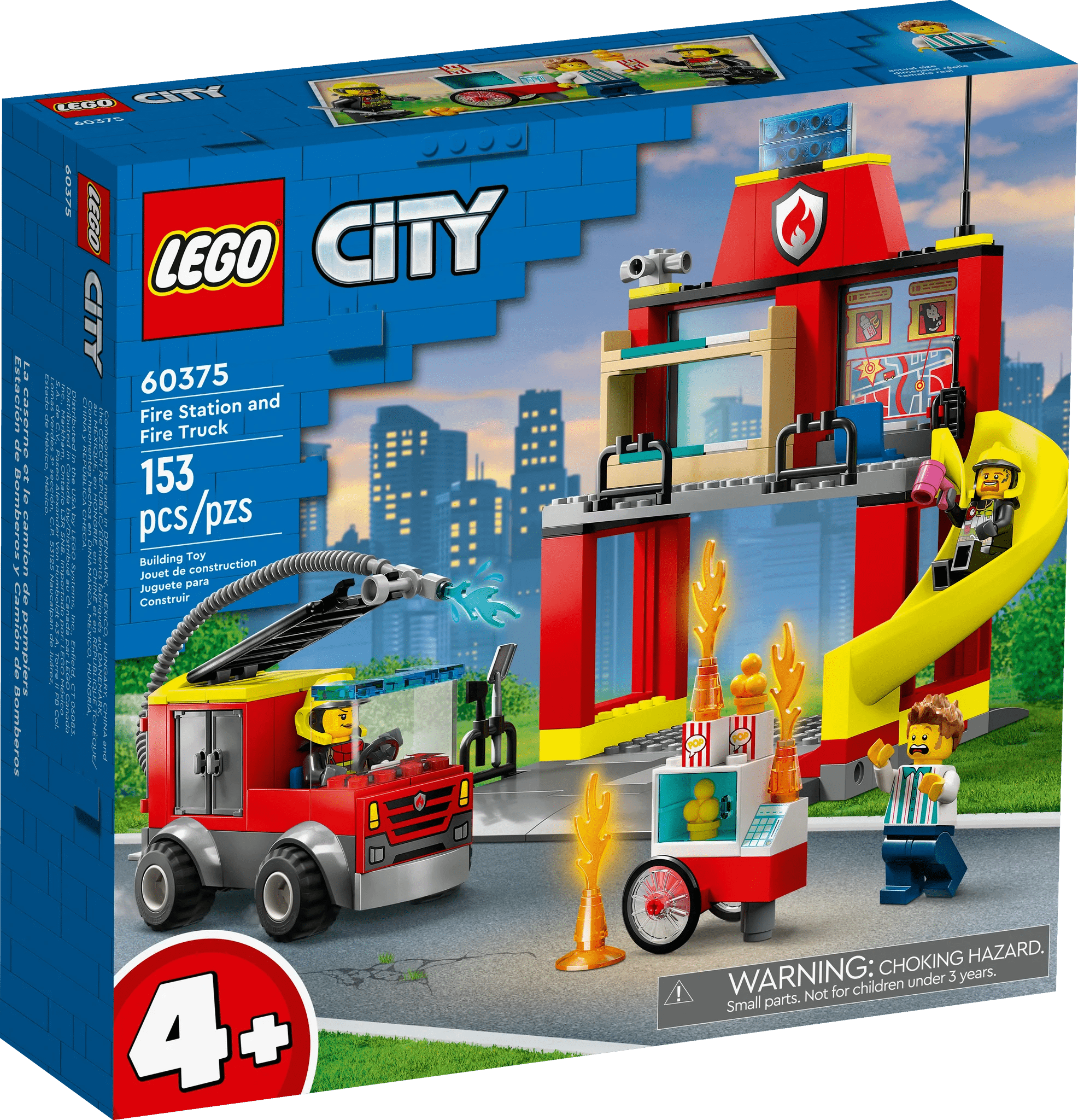 LEGO® Fire Station and Fire Truck Lego Lil Tulips
