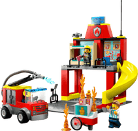 LEGO® Fire Station and Fire Truck Lego Lil Tulips