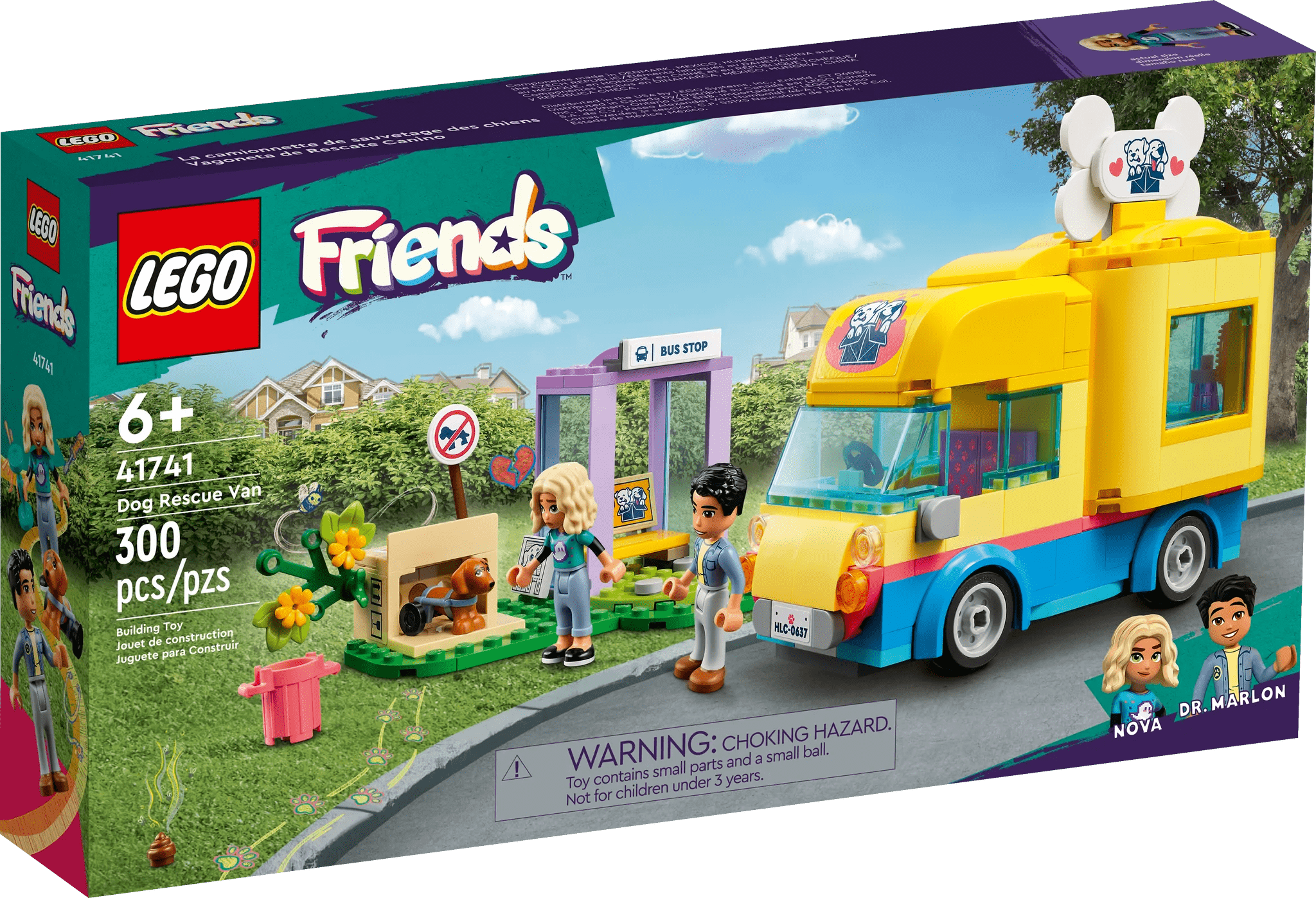 LEGO® Friends Dog Rescue Van Lego Lil Tulips