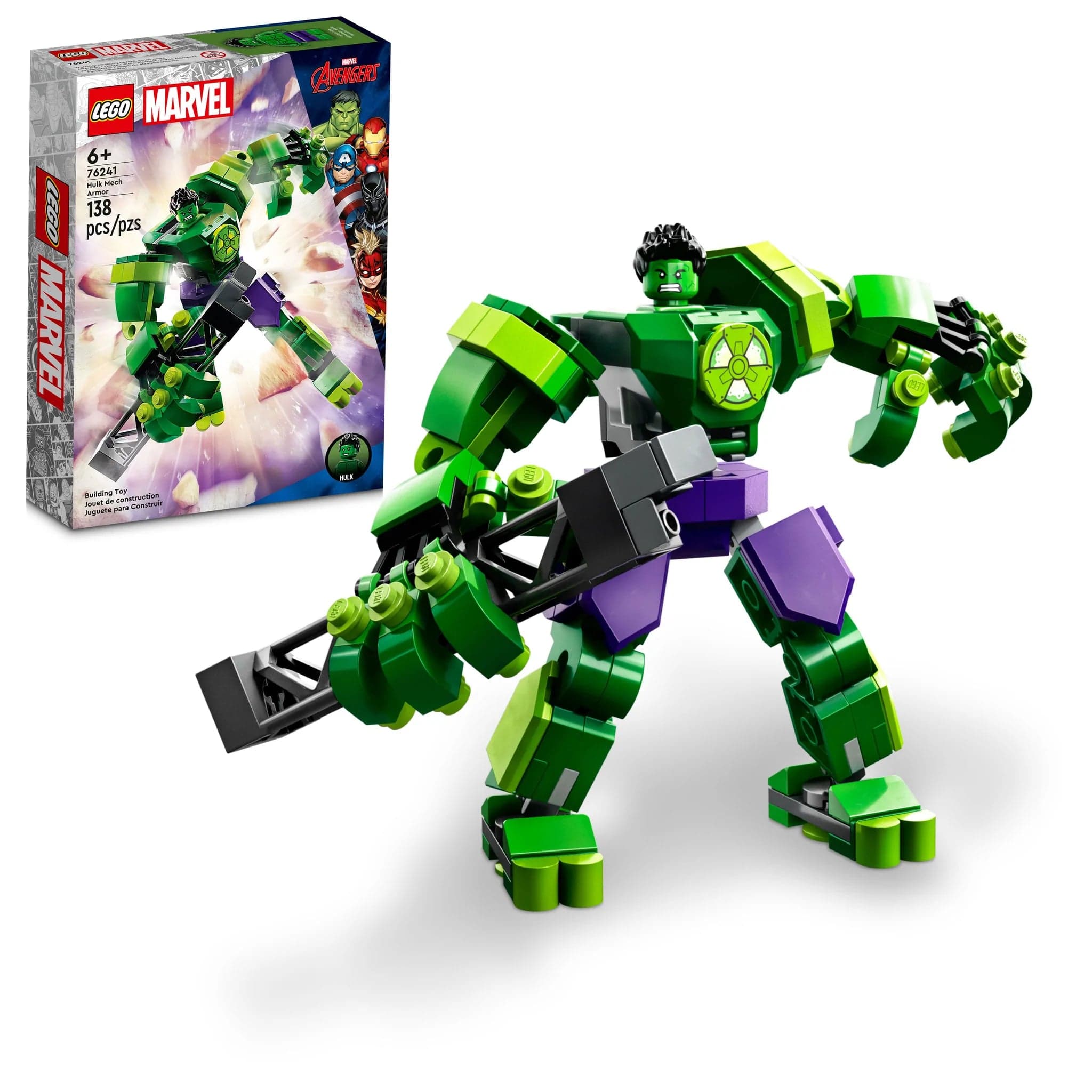 LEGO® Marvel Hulk Mech Armor Lego Lil Tulips